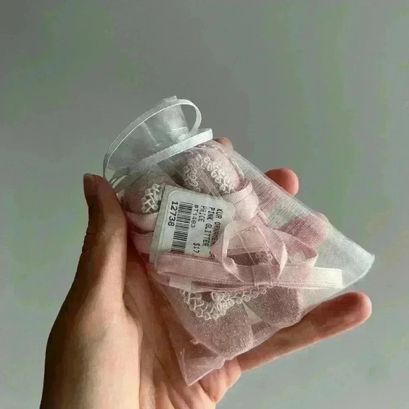 NWT Kur Pink Glitter Ballet Slipper Ballerina Ornament - Ornament Gift Idea - Picture 5 of 11